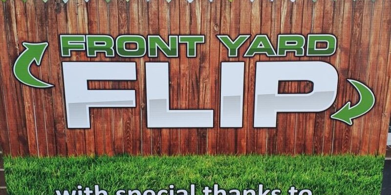 2019 Front Yard Flip